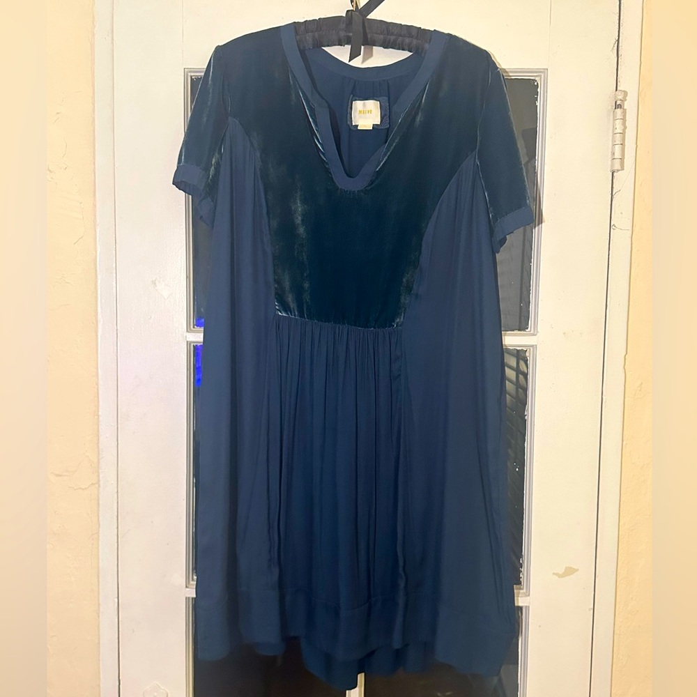 Teal/Blue Anthropologie Dress